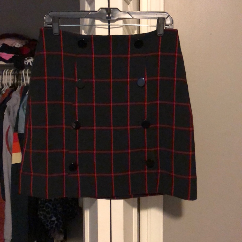 Black and red skirt
